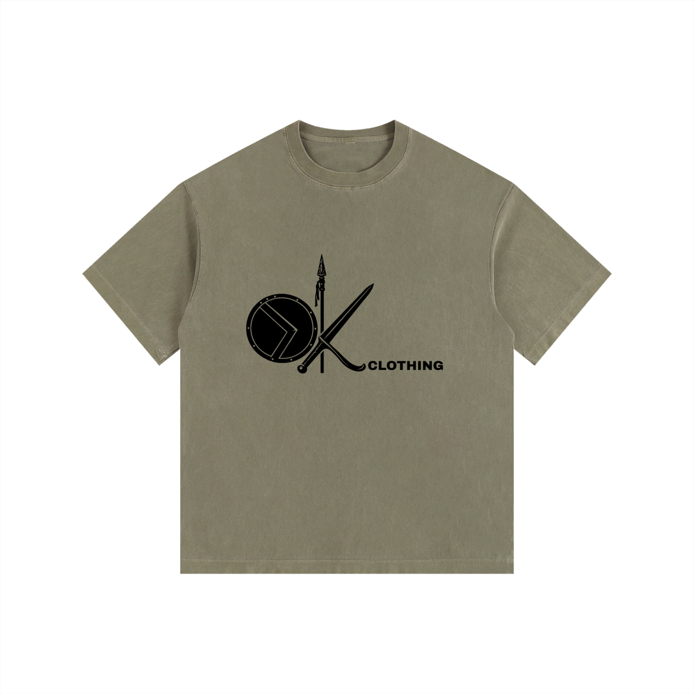 OK Clothing Modern Logo Graphic